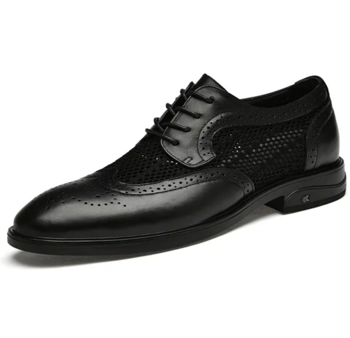 Nouveaux hommes de mode oxfords chaussures de cuir authentique homme