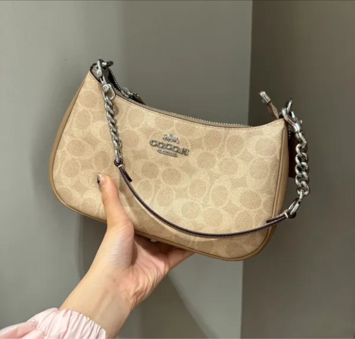 Mini sac bandoulière Teri en toile exclusive