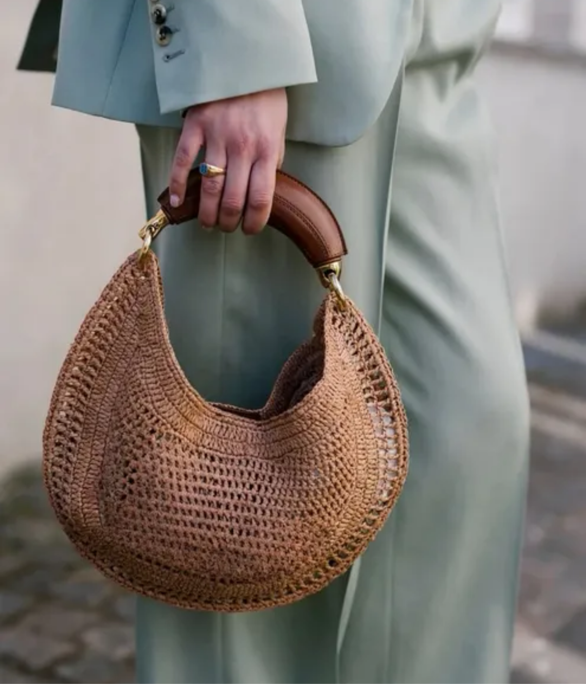 Sac Hobo Femelle Sac à main Tricot Raffa