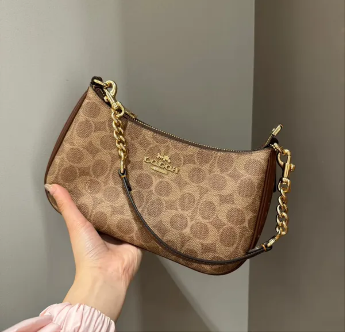 Mini sac bandoulière Teri en toile exclusive