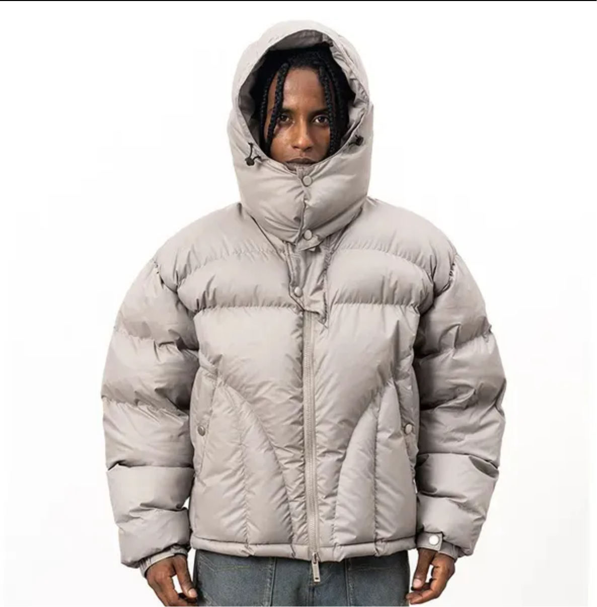 Veste à capuche d'hiver épaissis