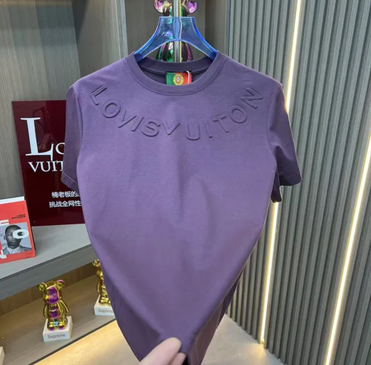 2025 T-shirt masculin de créateur T-shirt à manches courtes coton Pure Coton T-shirt Fashion