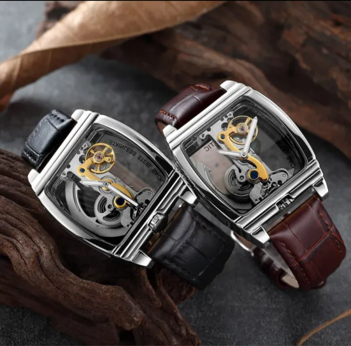 horloges Transparent Homme montres