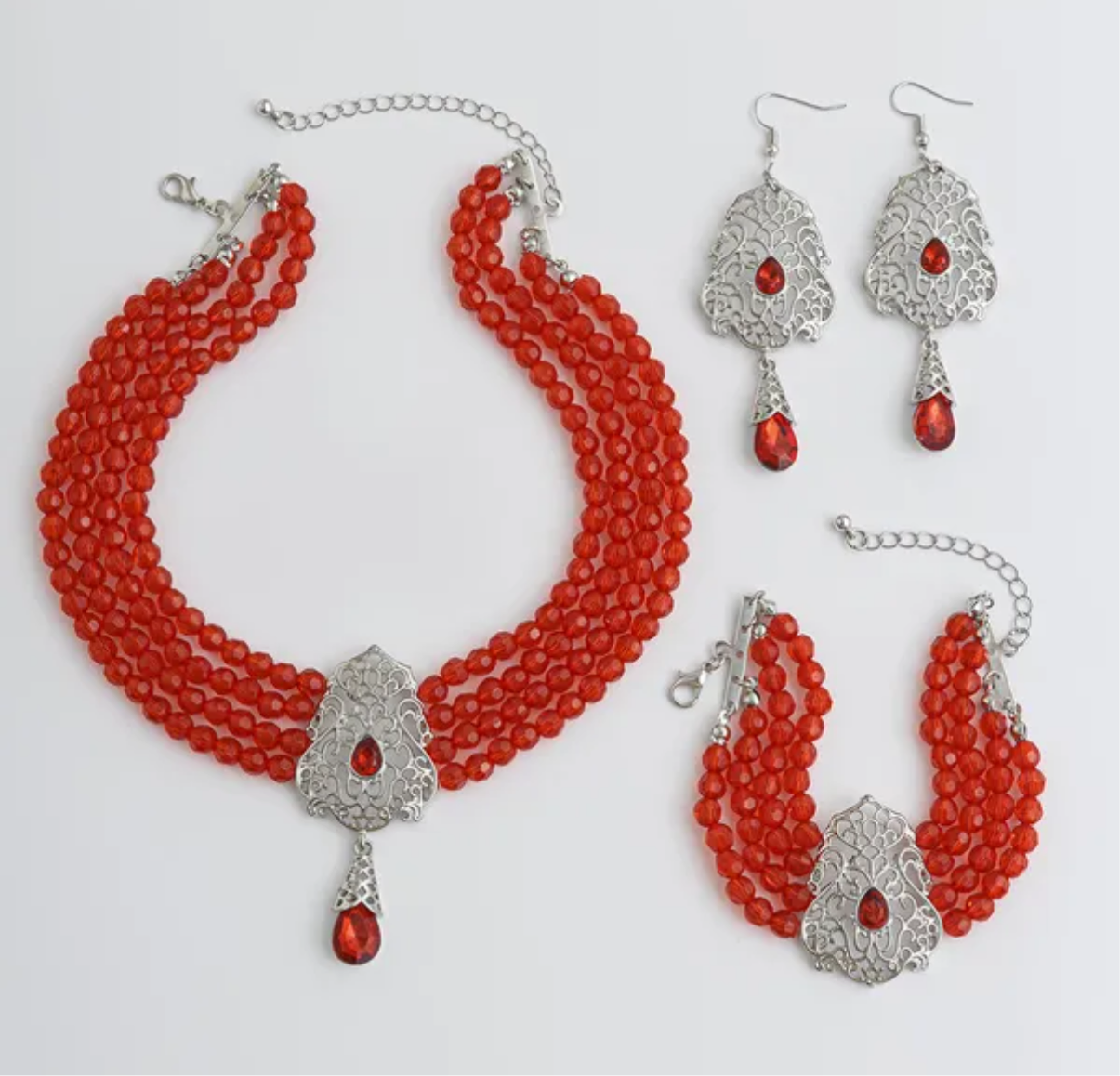 Élégant ensemble de bijoux de style européen et américain