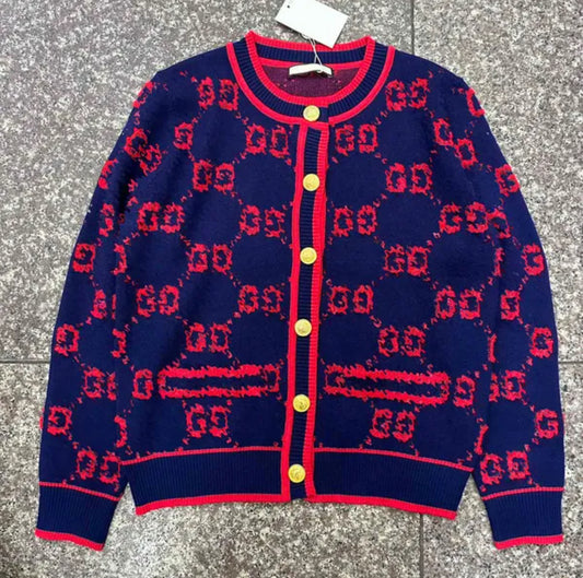 Cardigan femme pull printemps automne tricoté décontracté créateur style tendance