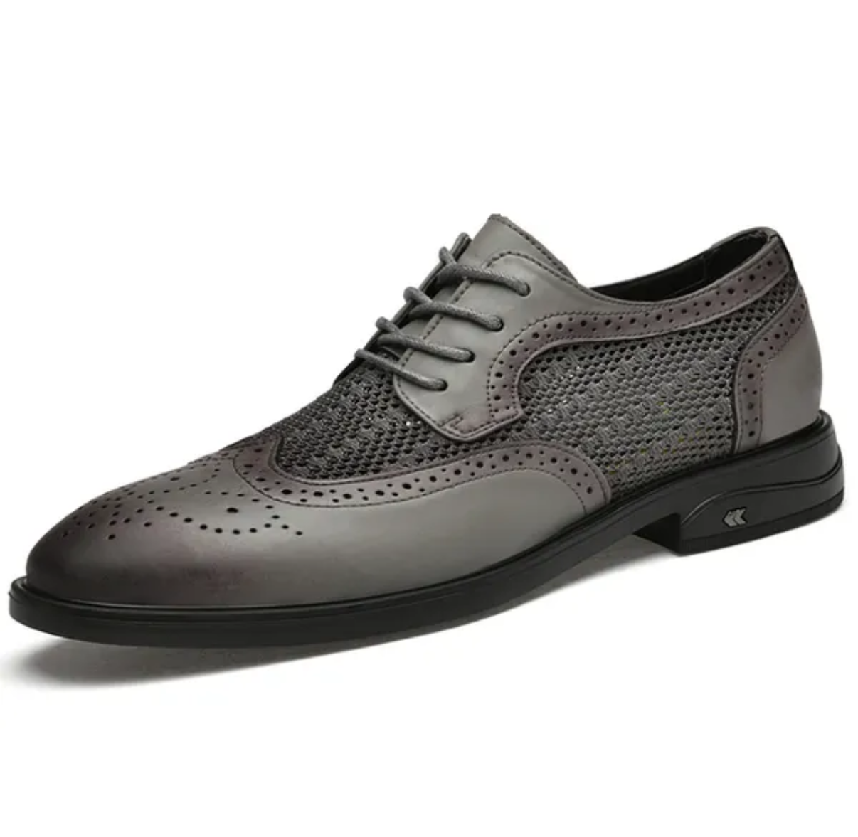 Nouveaux hommes de mode oxfords chaussures de cuir authentique homme