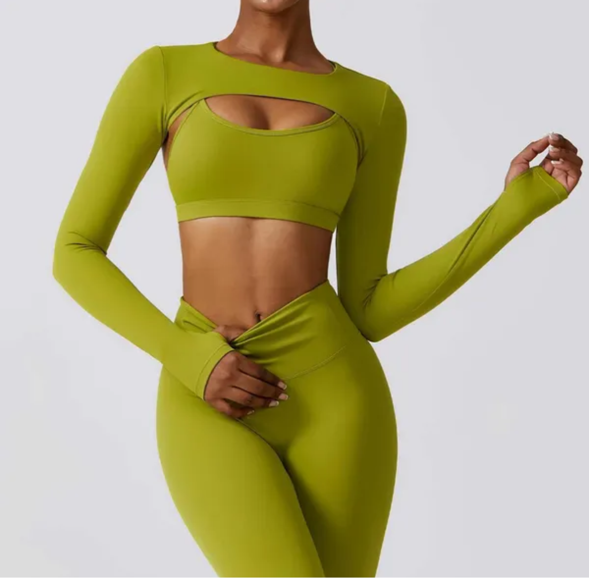 Sports Camisole Yoga Châle à manches longues