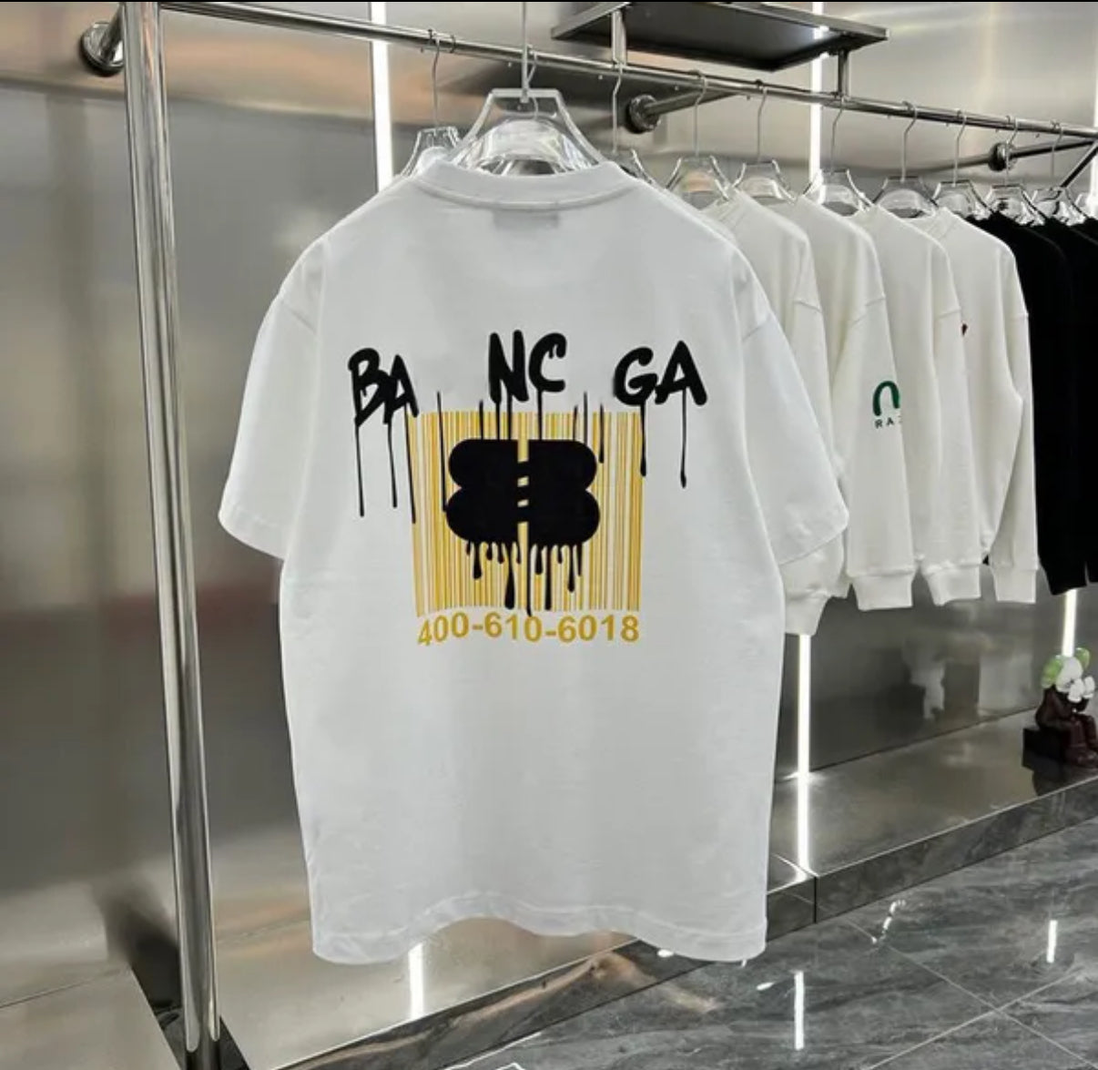 Nouveau t-shirt coton casual été designer haute qualité lettres manches courtes homme femme mode