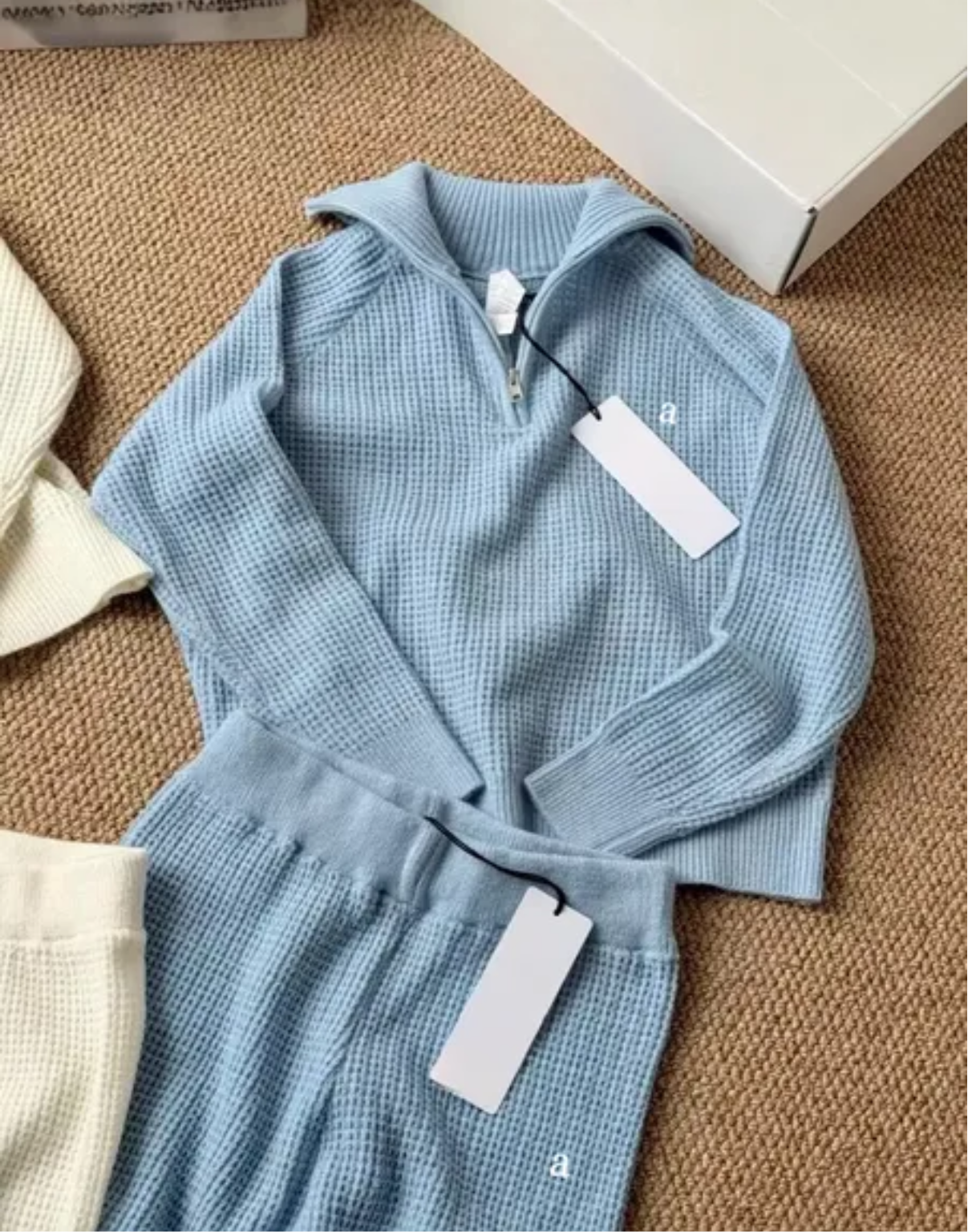 Pilluche tricotée pour femmes Set Version correcte Automne et hiver
