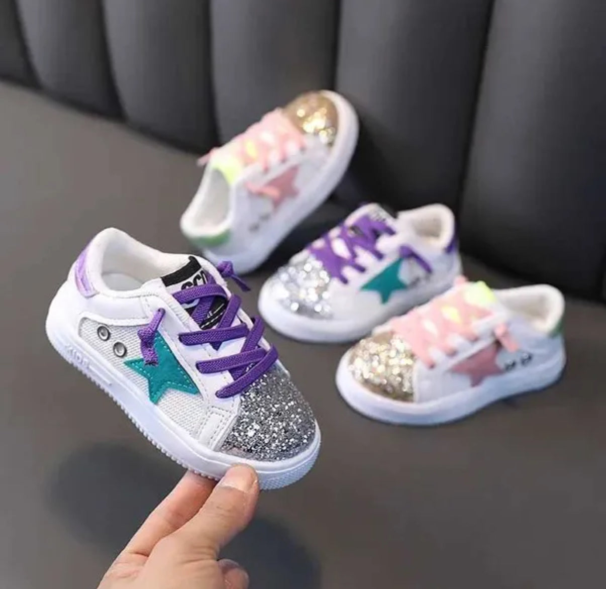 Tenis baskets fille chaussures enfant sneakers