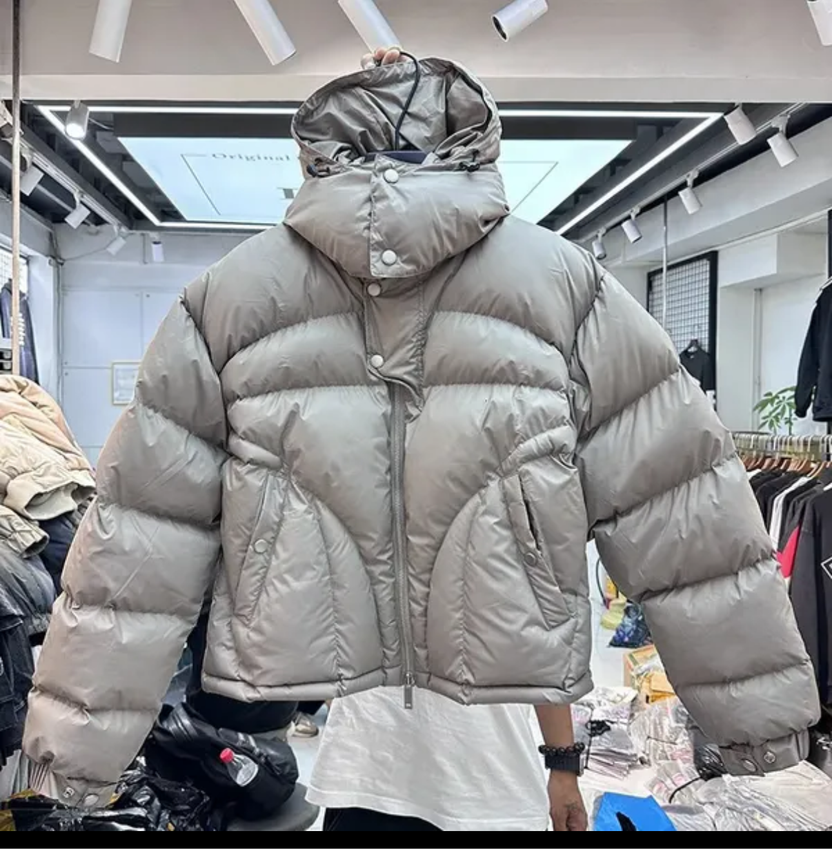 Veste à capuche d'hiver épaissis