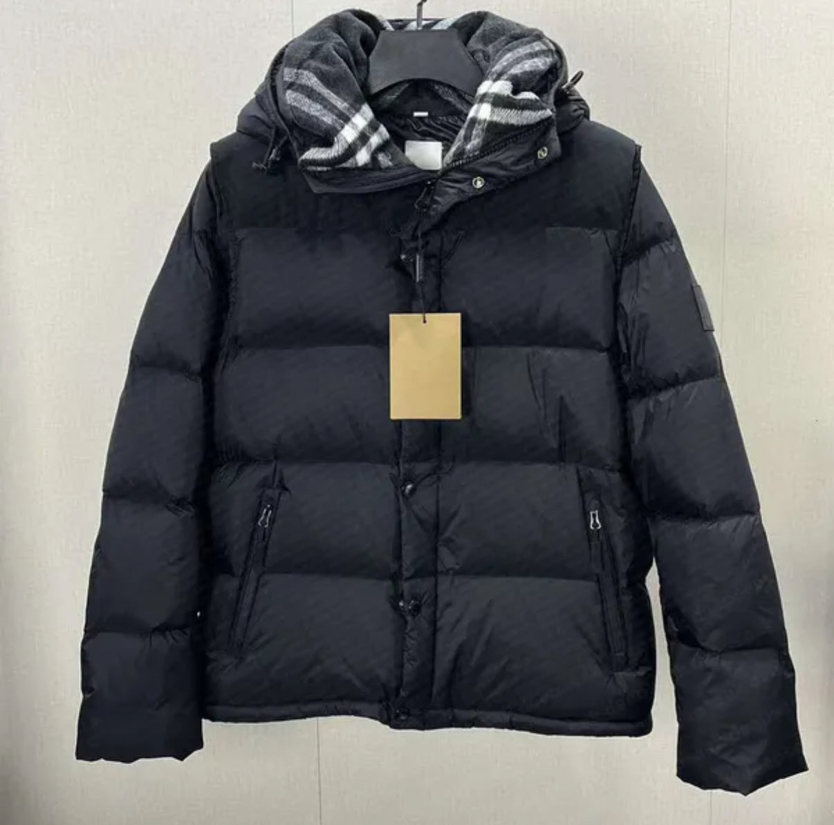 Veste Capuche Designer Doudoune Imperméable Hiver Unisexe
