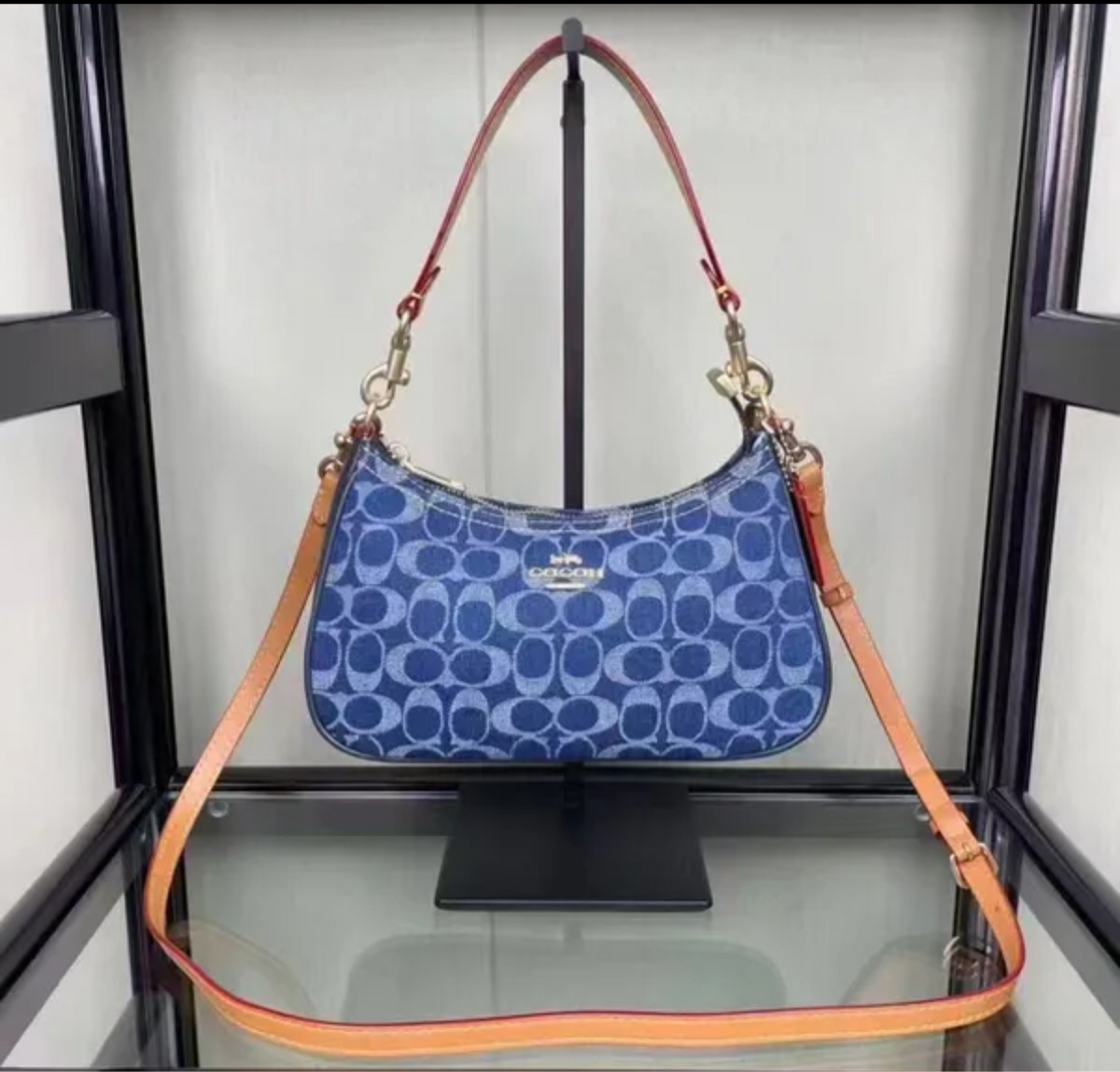 Mini sac bandoulière Teri en toile exclusive
