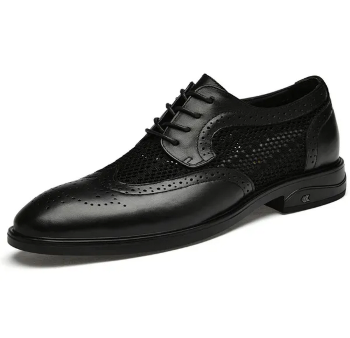 Nouveaux hommes de mode oxfords chaussures de cuir authentique homme