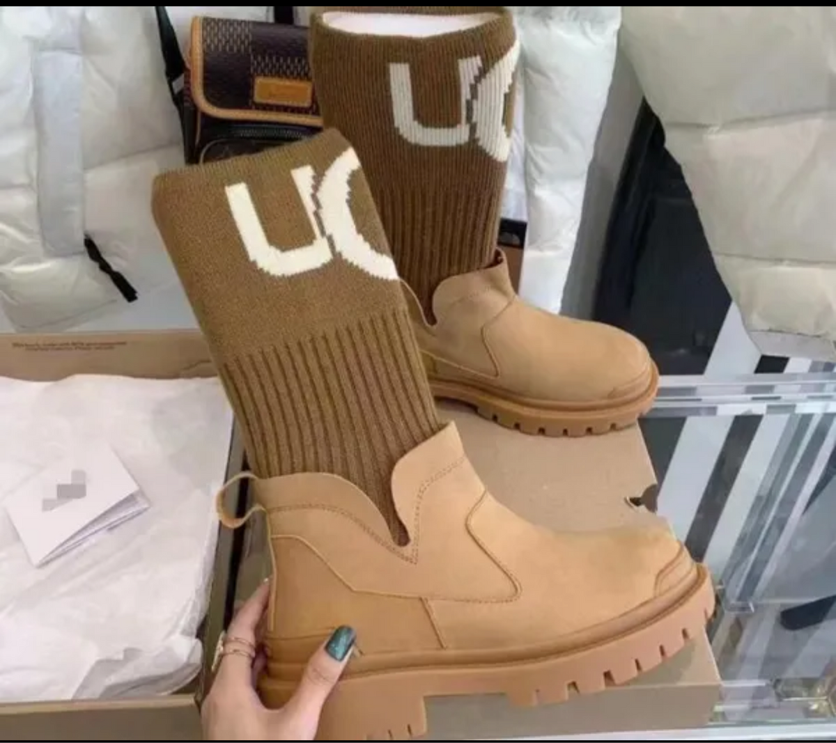 Bottes de neige de mode pour femmes