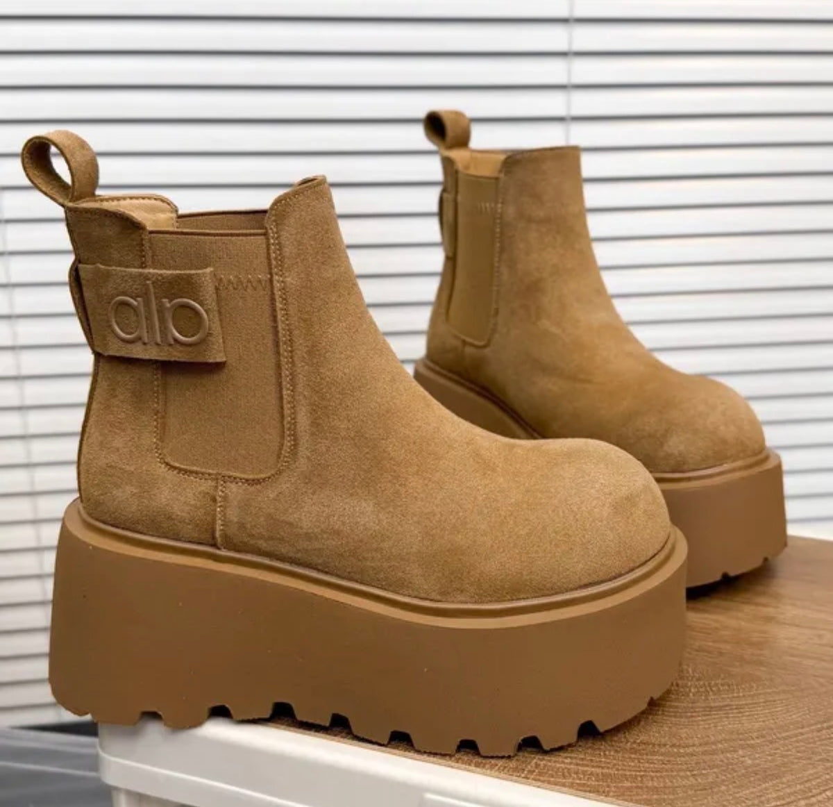 Bottines Chelsea à plateforme