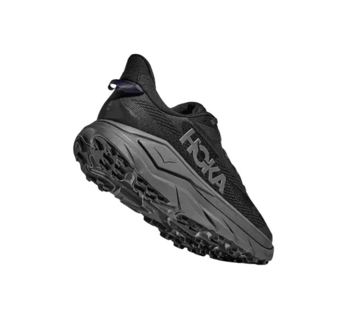 HOKA – Chaussures de sport noires à semelle épaisse