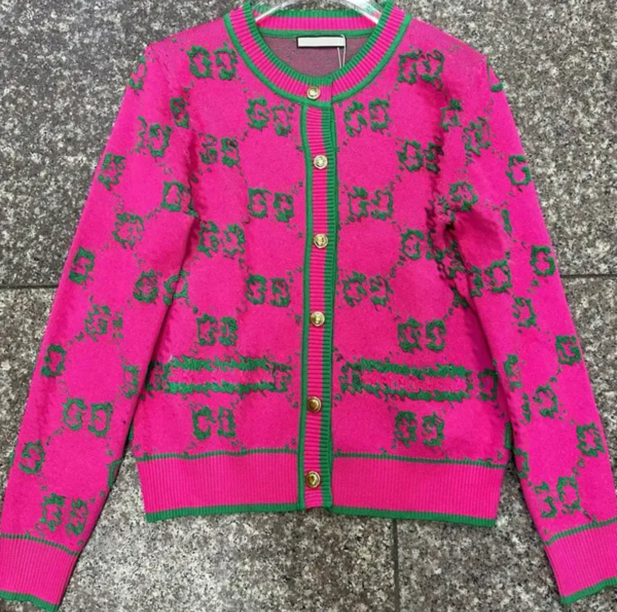 Cardigan femme pull printemps automne tricoté décontracté créateur style tendance