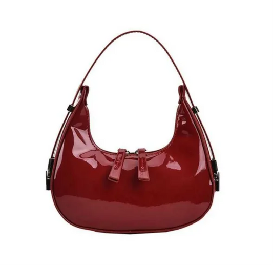 Arrivée New Moon Pu Leather accoudoir pour femmes mini sac à main