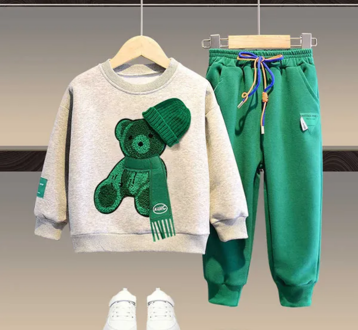 Créateurs de vêtements pour enfants Ensemble à capuche pour garçons 2 pièces
