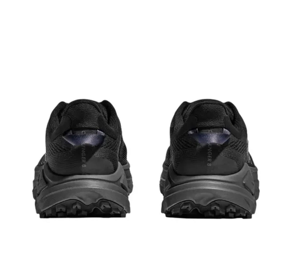 HOKA – Chaussures de sport noires à semelle épaisse