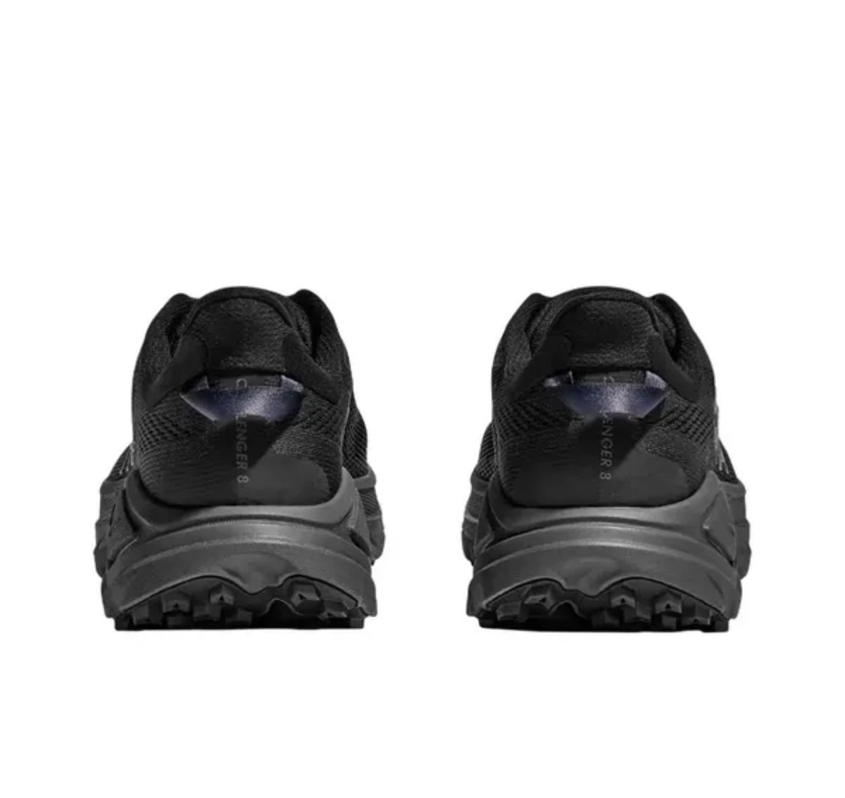 HOKA – Chaussures de sport noires à semelle épaisse