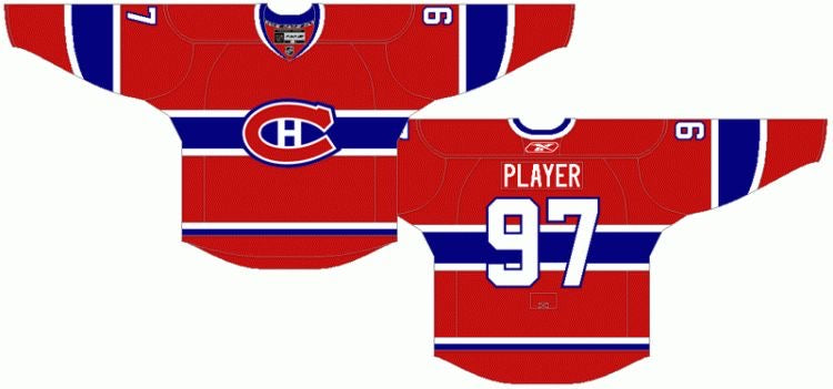 Canadiens de Montréal Chandail player de Hockey