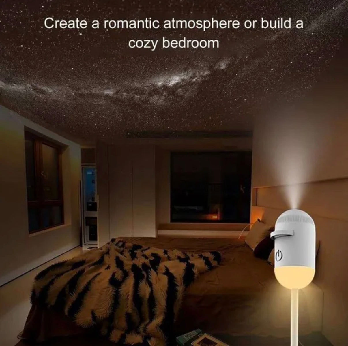 Mini projecteur LED d'étoiles et de galaxie, nébuleuse, plafond, ciel étoilé, lampe d'ambiance, chambre à coucher