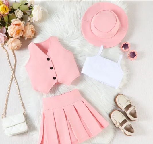 Kids Cothes Baby Girls Jupe Ensemble de mode Fashion