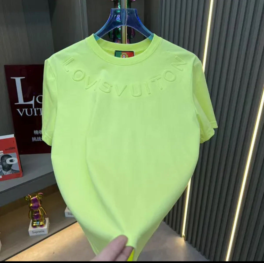 2025 T-shirt masculin de créateur T-shirt à manches courtes coton Pure Coton T-shirt Fashion