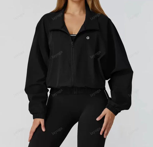 Alo Veste zippée  oversize, style sport chic et confortable