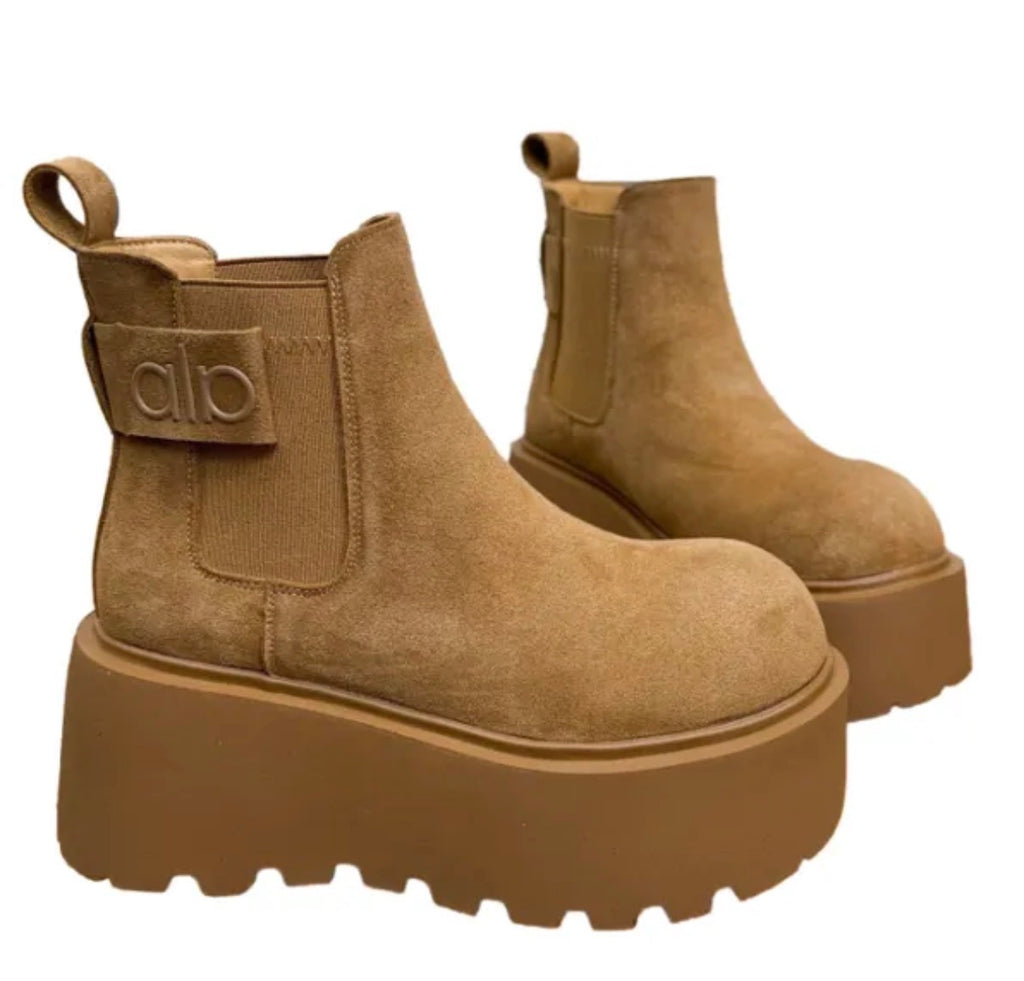 Bottines Chelsea à plateforme