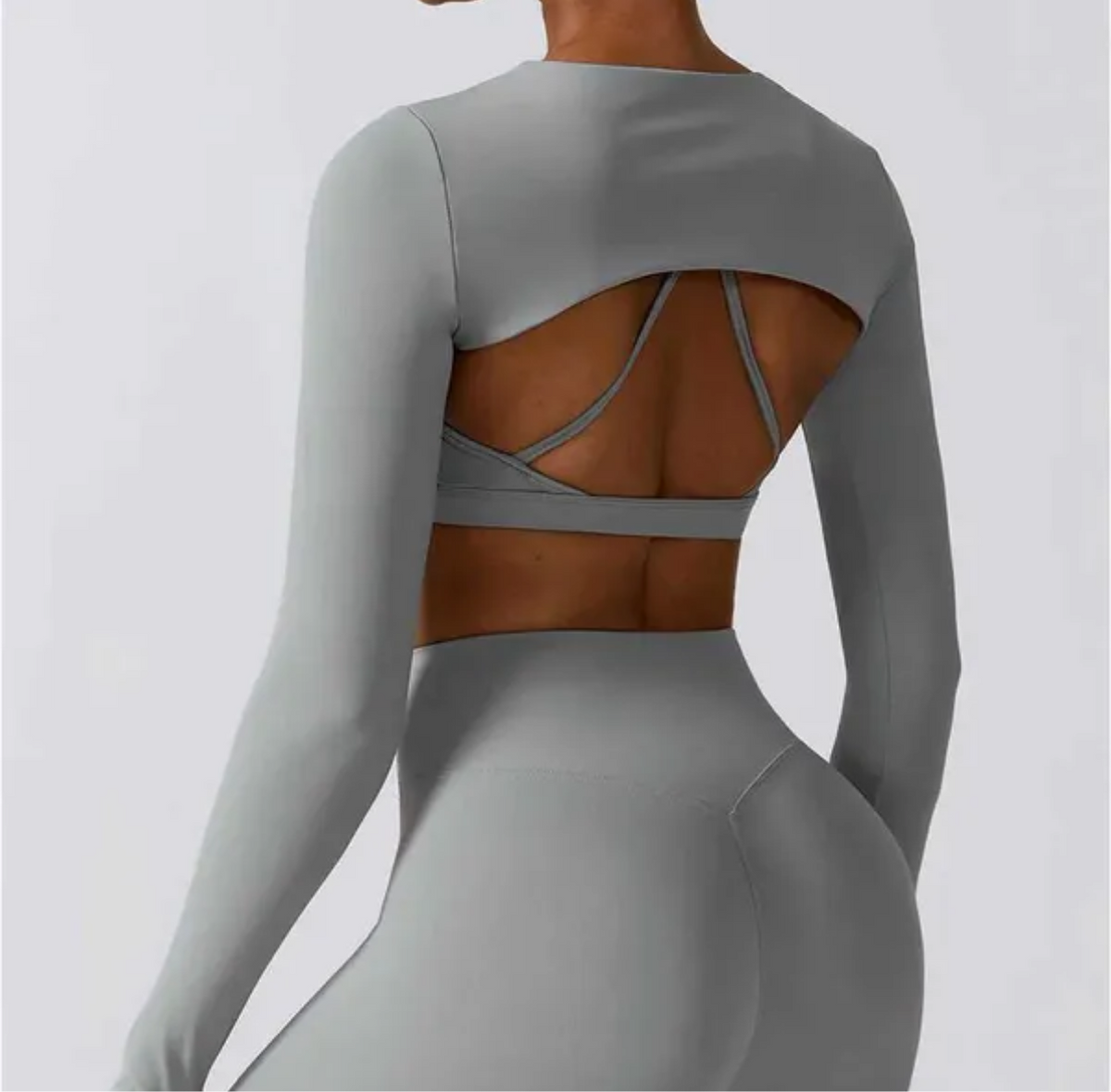 Sports Camisole Yoga Châle à manches longues