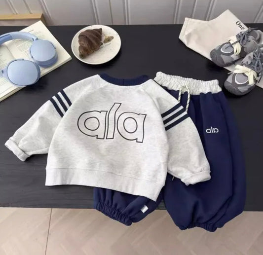 Créateurs de vêtements pour enfants Ensemble à capuche pour garçons 2 pièces