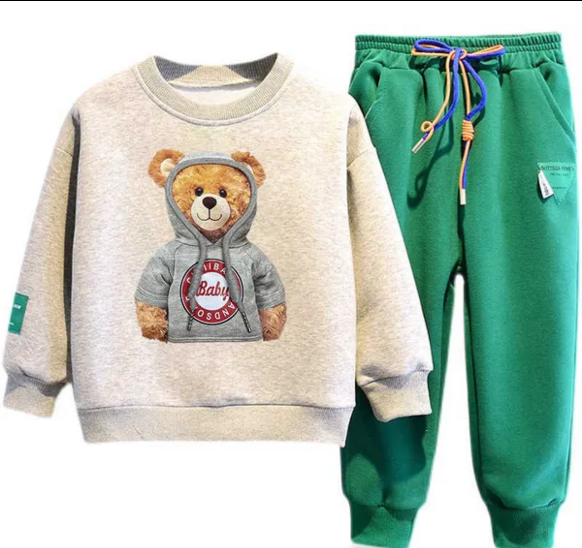 Créateurs de vêtements pour enfants Ensemble à capuche pour garçons 2 pièces