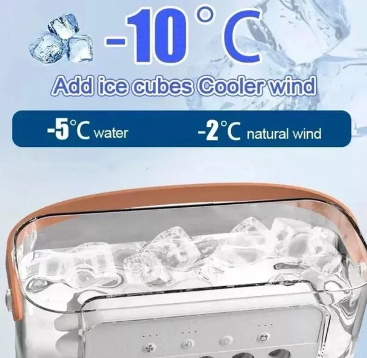 3 en 1 nouveau ventilateur climatiseur ménage petit refroidisseur d'air LED veilleuse Portable humidificateur d’air