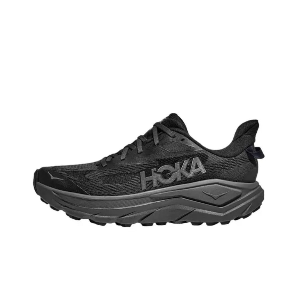 HOKA – Chaussures de sport noires à semelle épaisse