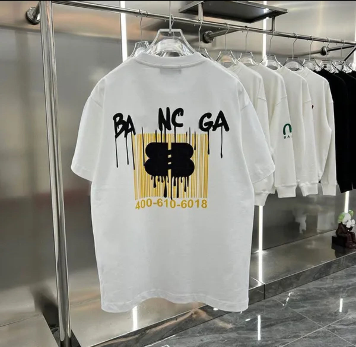 Nouveau t-shirt coton casual été designer haute qualité lettres manches courtes homme femme mode
