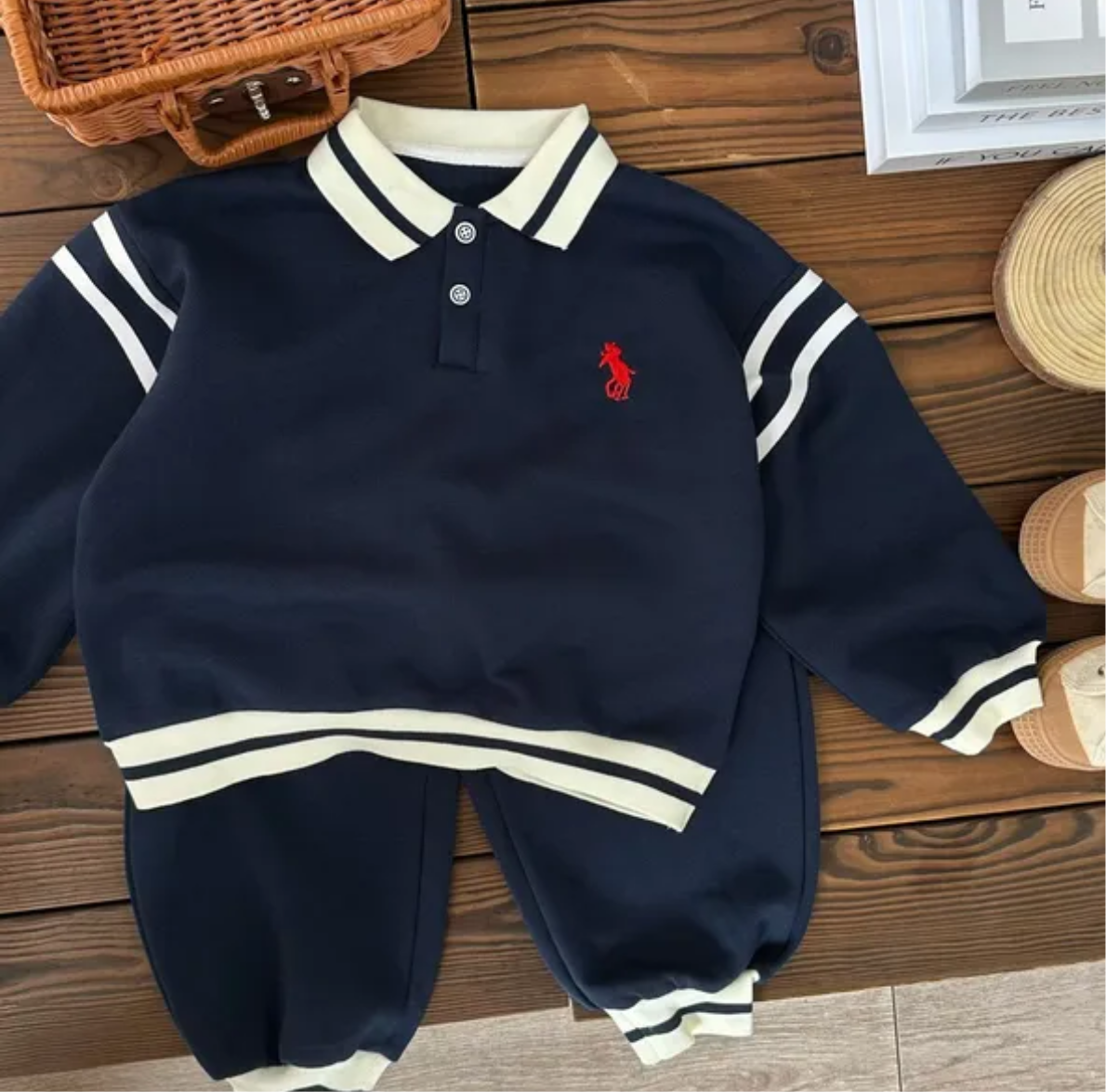 Automne d'hiver pour enfants Nouvelles tenues garçons filles décontractées à col de sweat-shirt