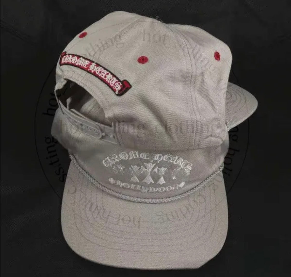 trucker hat Chrome Hearts Hollywood