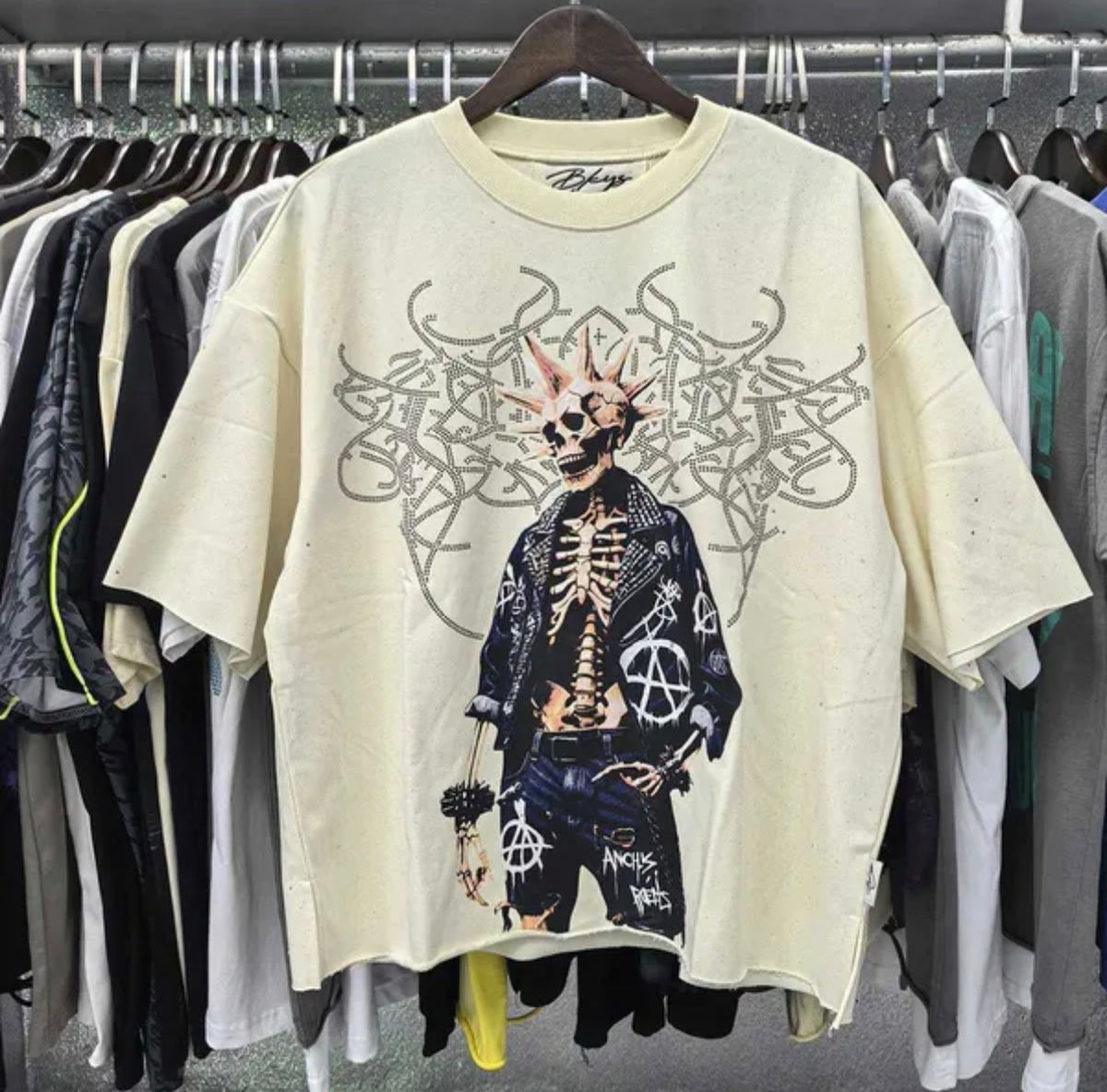 Style BKYS T-shirt Strt Mode Hommes Femmes Vintage