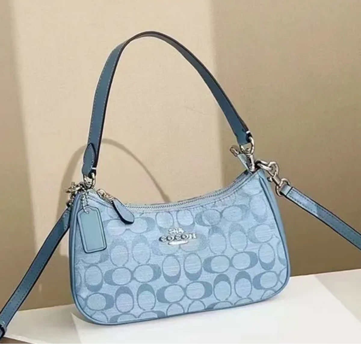 Mini sac bandoulière Teri en toile exclusive