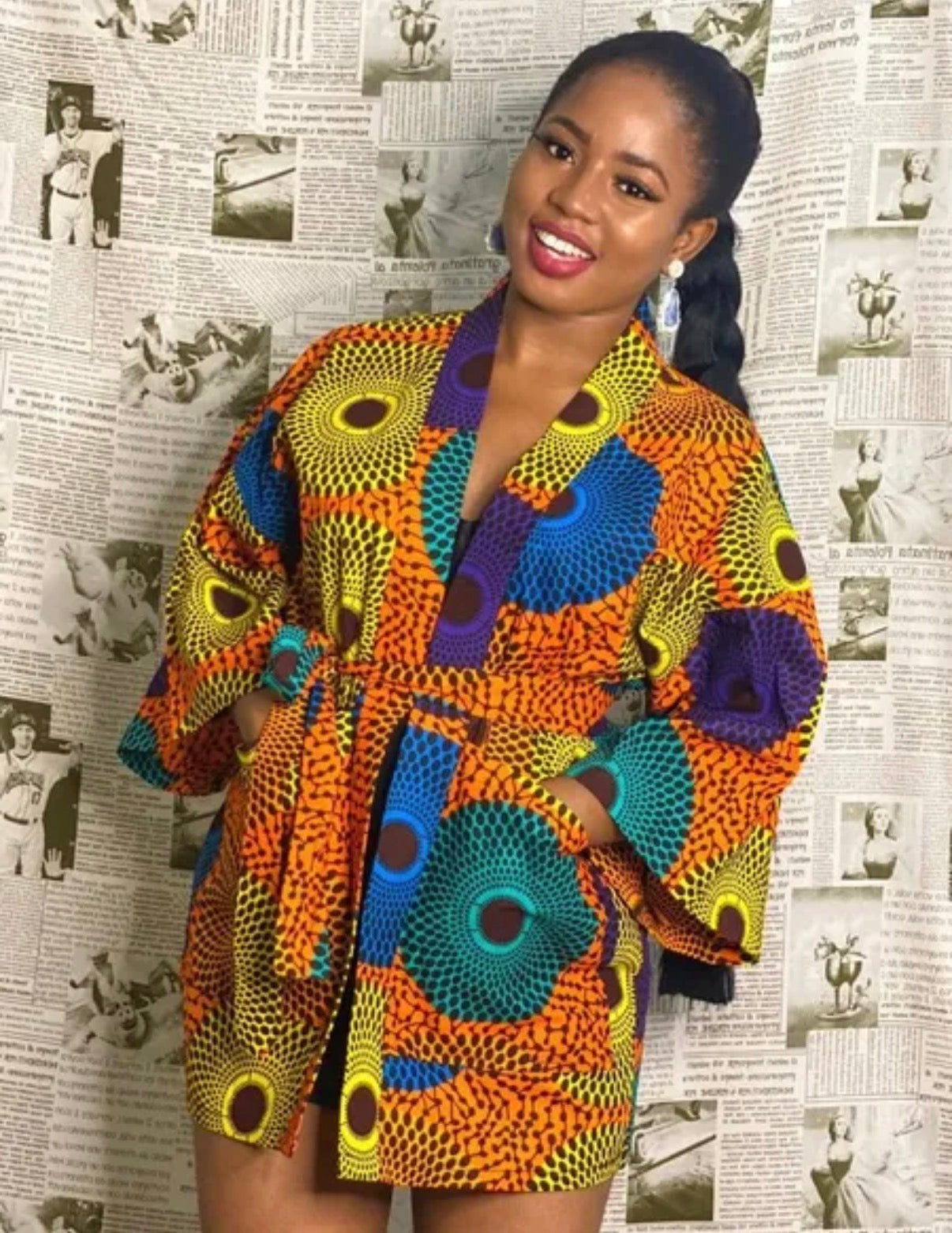 Vêtements esthétique Robes Africaines pour femmes Mode Kimono