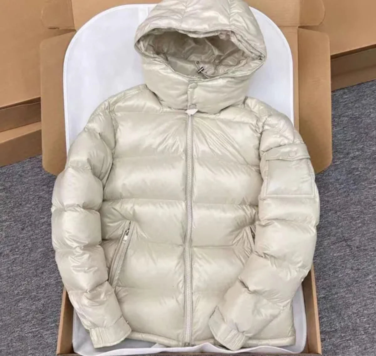 Veste Capuche Designer Doudoune  Imperméable Hiver Unisexe